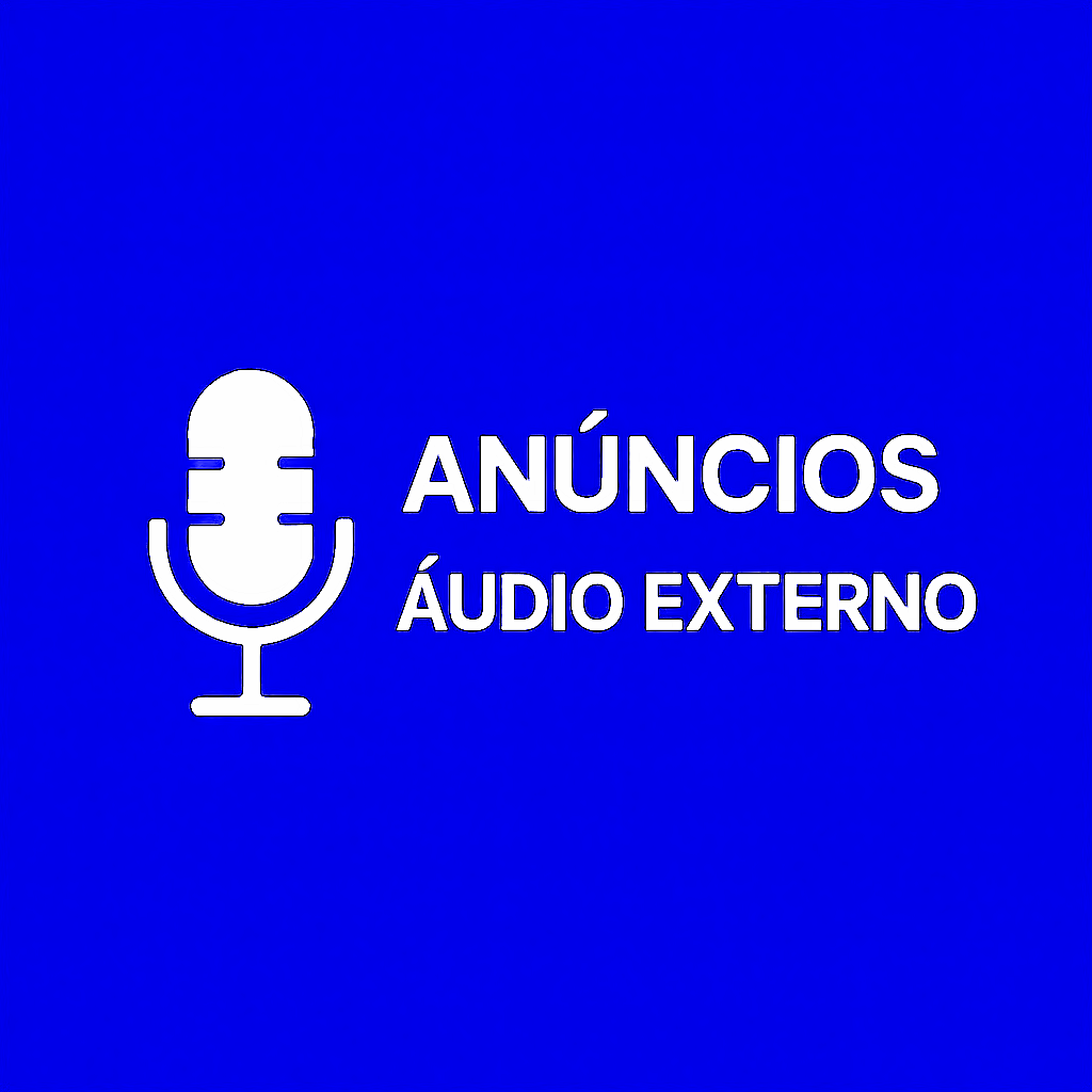 Anúncios com Áudio Externo